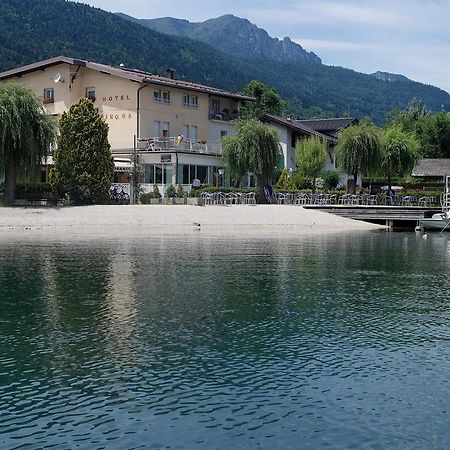 Hotel La Piroga Calceranica al Lago Exteriör bild